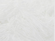 King Cole Moments DK 50g Faux Fur Eyelash Knitting Wool/Yarn -  White