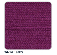Wendy Supreme DK Knitting Crochet Yarn Wool - 100g WD13 Berry