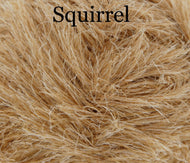 King Cole Moments DK 50g Faux Fur Eyelash Knitting Wool/Yarn - Squirrel
