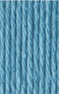 Lily -  Sugar ‘n Cream Cotton Knitting Wool/Yarn Solids -  Hot Blue - 70.9g