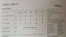 Load image into Gallery viewer, James C Brett double knitting pattern JB165 - Ladies Cardigan 28-46 ins
