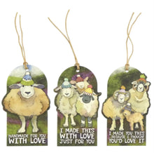Load image into Gallery viewer, Emma Ball Crafting Tags - (Pack Of 12) - Happy Sheep
