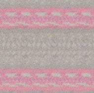 King Cole Fjord DK wool yarn self patterning mock fair-isle 100g Afjorden