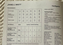Load image into Gallery viewer, James C Brett DK Knitting pattern JB439 Baby Cardigans 14-22 in
