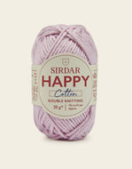 Sirdar Happy Cotton DK Knitting/Crochet Wool/Yarn 20g Flamingo 760