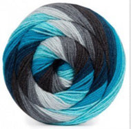 James C Brett Swurlywurly DK Wool/Yarn Cake 200g Self Striping Acrylic SRL05 