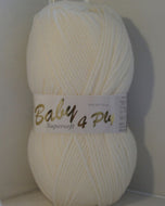 Jarol Baby Supersoft 4 ply Wool Yarn Polyamide Acrylic Mix 100g Cream