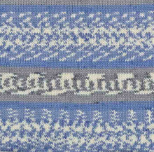 Load image into Gallery viewer, King Cole Fjord DK wool yarn self patterning mock fair-isle 100g Volda
