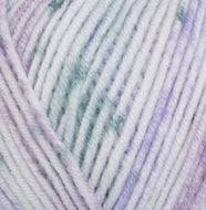 Bambino Prints DK Soft  Pastel Baby Yarn 100g Puzzle