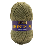 Sirdar Hayfield Bonus DK Kntting/Crochet Wool/Yarn 100g Acrylic Olive Green