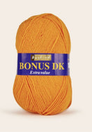Sirdar Hayfield Bonus DK Kntting/Crochet Wool/Yarn 100g Acrylic Clementine 