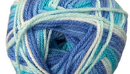 Cygnet Baby Pato Prints DK 100g Self-Striping Knitting Yarn Blue Kite