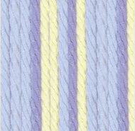 Lily Sugar ‘n Cream Cotton Knitting Wool/Yarn -  Spring Swirl Ombre - 56.7g