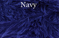 King Cole Moments DK 50g Faux Fur Eyelash Knitting Wool/Yarn - Navy