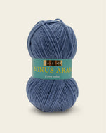 Sirdar Hayfield Bonus Aran Kntting/Crochet Wool/Yarn 100g Acrylic -  Denim