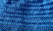 Load image into Gallery viewer, Hand Knitted Baby Boys Hat Beanie 0-3 months blue
