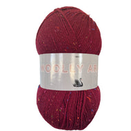 Cygnet Woolly Aran Knitting Crochet Wool Yarn 400g Corn Poppy