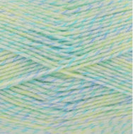 King Cole Cloud Nine Baby DK Yarn Variegated Acrylic 100g Aqua Skies