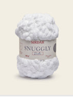 Sirdar Snuggly Sweetie 200g Pom Pom Baby Knitting Yarn Wool White