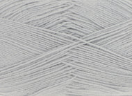 King Cole 4 Ply Sock Wool Yarn Knitting Crochet Cotton Socks 100g Silver