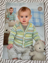 Load image into Gallery viewer, Sirdar DK Knitting Pattern 1255 Cardigans 16-26 ins
