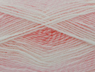 King Cole Melody DK Acrylic Self Striping Baby wool / yarn 100g Strawberry