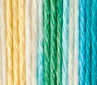 Lily Sugar ‘n Cream Cotton Knitting Wool/Yarn -  Mod Ombre - 56.7g