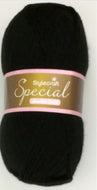 Stylecraft Special DK Wool Double Knitting & Crochet Yarn 100g Black