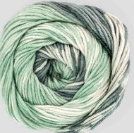 King Cole Fjord DK wool yarn self patterning mock fair-isle 100g Tysse