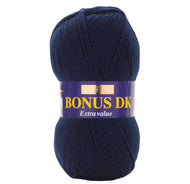Sirdar Hayfield Bonus DK Kntting/Crochet Wool/Yarn 100g Acrylic Navy