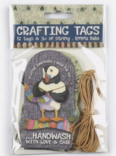 Load image into Gallery viewer, Emma Ball Crafting Tags - (Pack Of 12) - Woolly Puffins
