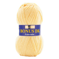 Sirdar Hayfield Bonus DK Kntting/Crochet Wool/Yarn 100g Acrylic Lemon