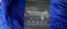 Load image into Gallery viewer, Cygnet Boho Spirit Solids Yarn 100g -  Indigo 
