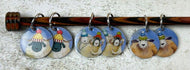 Emma Ball - Stitch Markers (Set of 6) - Happy Sheep