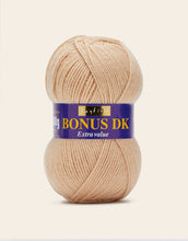 Load image into Gallery viewer, Sirdar Hayfield Bonus DK Knitting/Crochet Wool/Yarn Pack 5 x 100g Champagne
