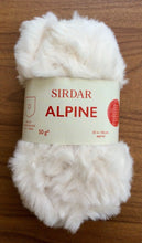 Load image into Gallery viewer, Sirdar Alpine Luxe Fur Effect Knitting Yarn Wool 50g
