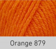 Cygnet Yarn PATO Chunky 100% Acrylic Wool Knitting Crochet 5x 100g Ball Orange