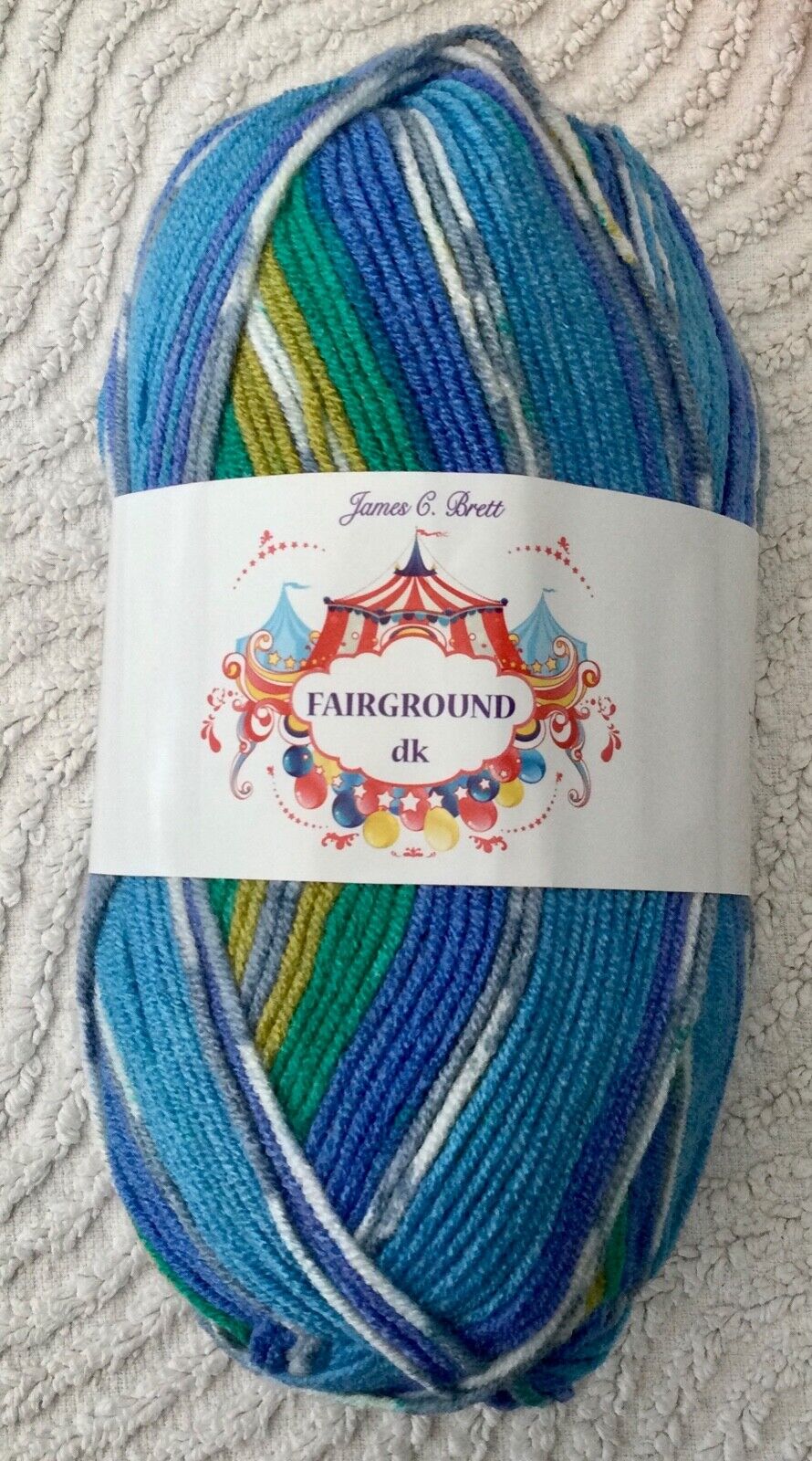 James C Brett Fairground DK  Acrylic Knitting Wool/Yarn  100g