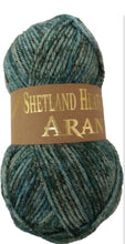 Load image into Gallery viewer, Woolcraft Shetland Heather Aran Soft Knitting Yarn / 25% Wool 100g
