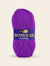 Load image into Gallery viewer, Sirdar Hayfield Bonus DK Kntting/Crochet Wool/Yarn 100g Value Acrylic (2 of 2)
