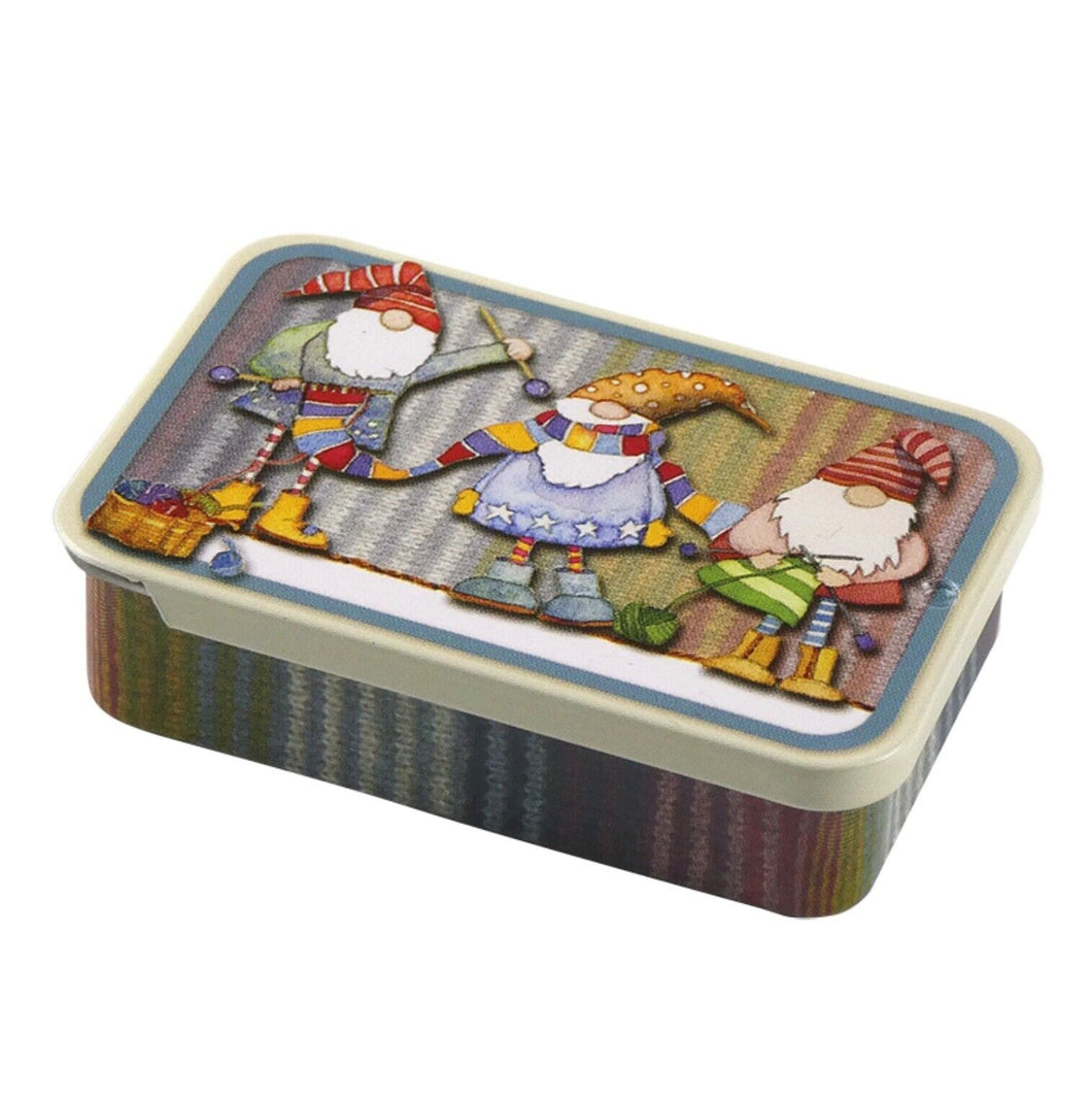 Emma Ball - Pocket Tin - Knitting Gnomes (T257)