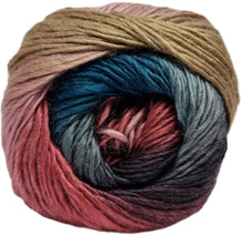 Load image into Gallery viewer, Cygnet Boho Spirit Multicoloured Self Striping Yarn 100g (DK / Aran)
