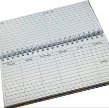 Load image into Gallery viewer, Emma Ball Desk Organizer Weekly Planner  - Woolly Puffins
