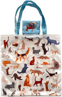 Reusable Shopping Bag Eco Friendly Gift Present Stocking Filler Feline Fine Cats