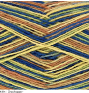 King Cole Zig Zag 4 Ply Knitting Crochet Sock Yarn  Wool 100g Ball Grasshopper