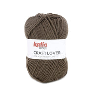 Katia DK Wool Yarn 50g - Pale Brown (6) - 70% Acrylic, 30% Wool