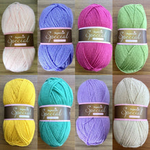 Load image into Gallery viewer, Stylecraft Special DK Wool Double Knitting and Crochet Yarn  -  Acrylic - 100g
