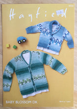 Load image into Gallery viewer, Hayfield Baby DK Knitting Pattern 4935 - Boys Cardigans 16-26 ins
