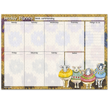 Load image into Gallery viewer, A4 Weekly Planner Desk Top Organiser by Emma Ball
