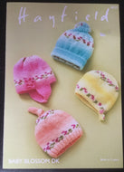 Hayfield DK Knitting Pattern 4839 - Hats 0-2 years